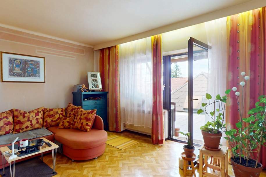 Ruhige 2-Zimmerwohnung mit Terrasse - auch für ANLEGER, Wohnung-kauf, 126.000,€, 4650 Wels-Land