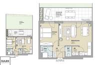 hochwertig ausgestattete 2-Zimmer Wohnung mit westseitigem Garten