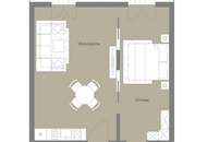 HOFLAGE mit GRÜNBLICK | 3. Stock | Sanierungsbedürftiger Altbau | Balkon-Option | Nähe Einsiedlerpark, U4 Margaretengürtel, künftiger U2-Station Reinprechtsdorfer Straße
