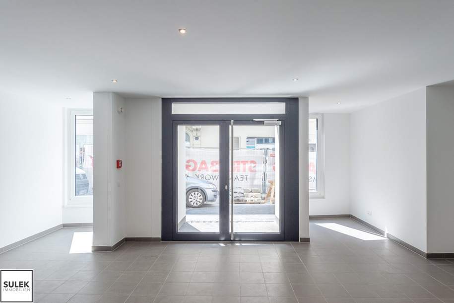 Kaiserstraße: moderne rd. 60 m² Gewerbefläche - ideales Kleinbüro / Atelier usw. - ab 1.1.27, Gewerbeobjekt-miete, 1.232,51,€, 1070 Wien 7., Neubau