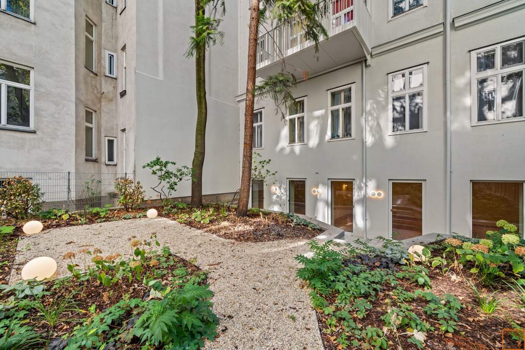 ERSTBEZUG: Gartenwohnung in der JOSEFSTADT