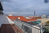 Luxus-Dachgeschosswohnung mit Galerie und zwei Terrassen in bester Lage des 9. Bezirks
