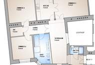 Nahe Stadtpark - Design-Altbau mit kleinem Balkon - perfekter Grundriss - exklusiv saniert - 4. Liftstock