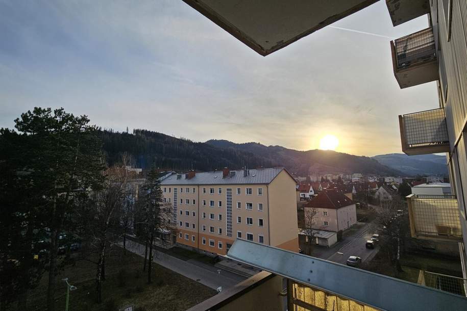 Kleine 3-Zimmerwohung mit Balkon - Erstbezug nach Sanierung - unbefristeter Mietvertrag, Wohnung-miete, 358,80,€, 8750 Murtal