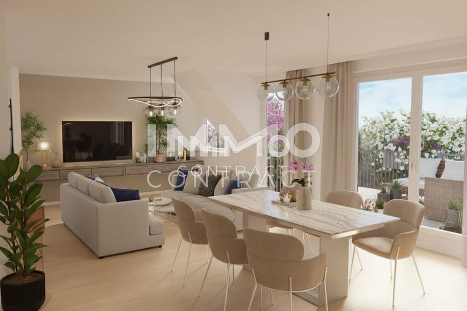 Moderne Erdgeschosswohnung mit Eigengarten in Wien – Ihr Erstbezug zum Wohlfühlen!, Wohnung-kauf, 639.500,€, 1220 Wien 22., Donaustadt