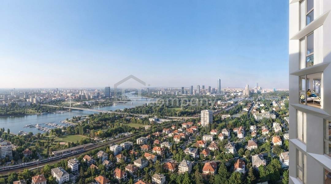 Luxus-Penthouse 180m², im Vienna TwentyTwo Living Wohnturm, 7 Zimmer, 2 Balkone, Top-Ausstattung nahe U1 Kagran !