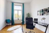 Stilvoller Altbautraum mit 4 (5) Zimmern - Ideal für Wohnen mit Homeoffice - 165 m² im 9.Bezirk