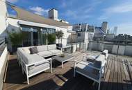 Penthouse apartment without sloping ceilings – Prime location near the stock exchange and Rudolfsplatz