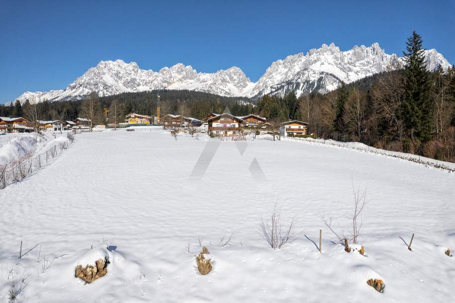 Traumhaftes Baugrundstück am Wilden Kaiser - Going am Wilden Kaiser, Grund und Boden-kauf, 1.710.000,€, 6353 Kitzbühel