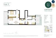2 Terrassen + Garten: Gemütliche 3-Zimmer Wohnung im Erstbezug