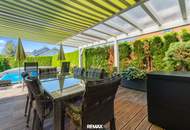 Top gepflegter Bungalow mit Pool, großer Terrasse und Doppelcarport