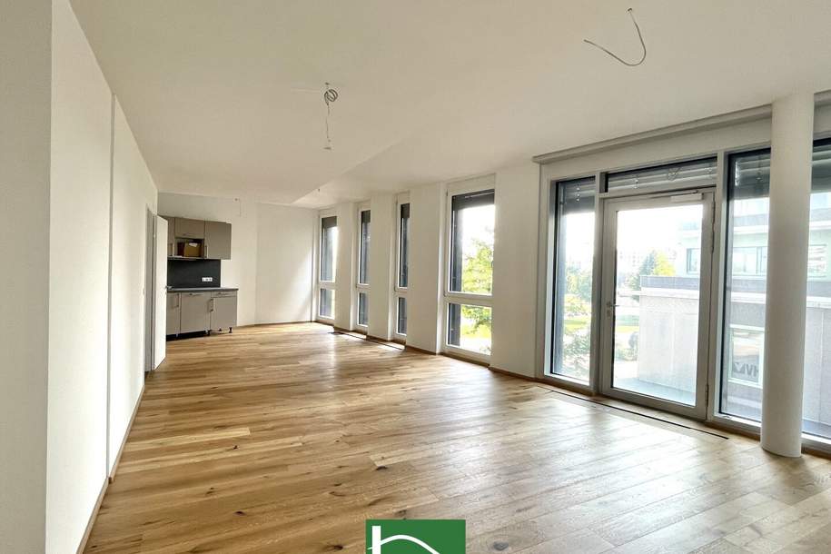 Modernes Büro an der Seepromenade in der Seestadt - inkl. Einbauküche - JETZT ANFRAGEN, Gewerbeobjekt-miete, 748,28,€, 1220 Wien 22., Donaustadt