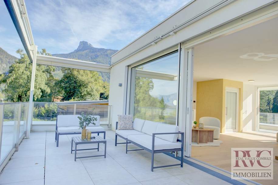 Reiheneckhaus in Scharfling – Neubau mit Seezugang und traumhaftem Ausblick, Haus-kauf, 2.390.000,€, 5310 Vöcklabruck