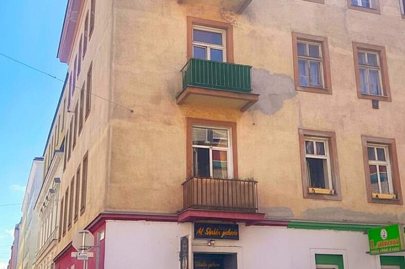 Investoren und Bauträger aufgepasst! Sensationeller Preis + 80% Leerstand +Großes Potential im Dach + Vielseitige Verwertungsmöglichkeiten! TOP-Lage im Supergrätzl!, Gewerbeobjekt-kauf, 1.625.000,€, 1100 Wien 10., Favoriten