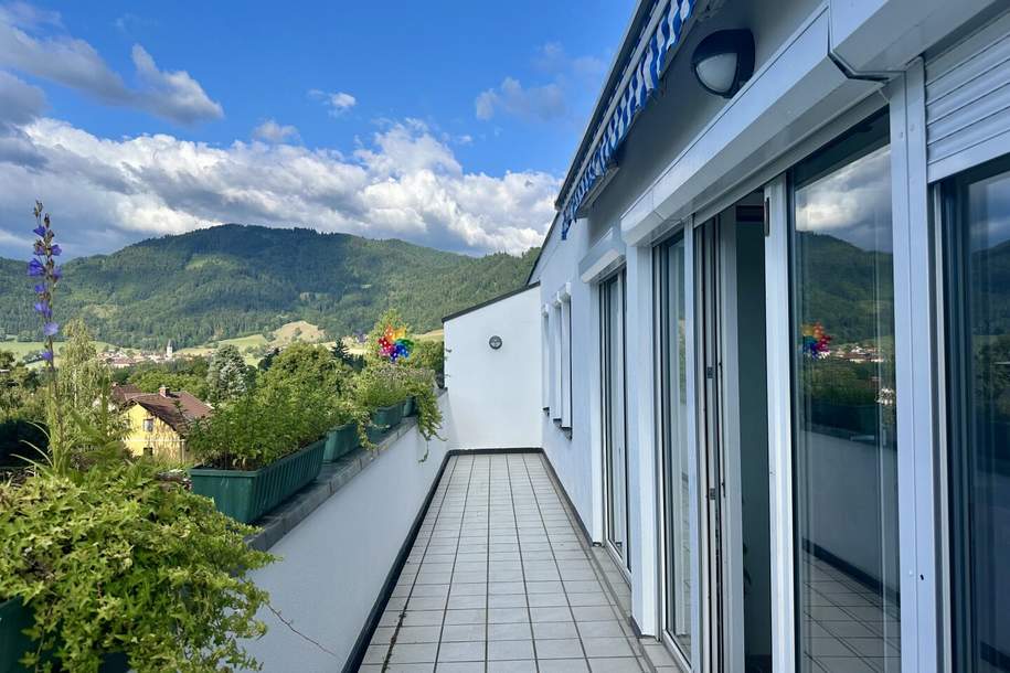 Moderne 4-Zimmer-Terrassenwohnung mit TG-Parkplatz in Frohnleiten, Wohnung-kauf, 185.000,€, 8130 Graz-Umgebung