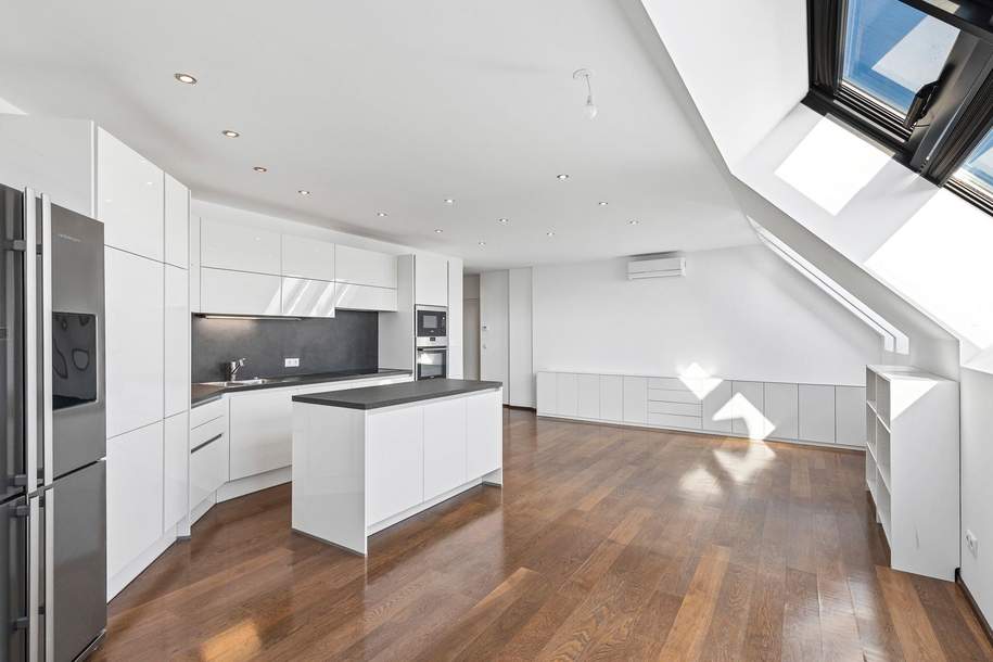 City Living Deluxe – Dachgeschoss-Maisonette mit Terrasse im 6. Bezirk! Nahe U4, Wohnung-kauf, 695.000,€, 1060 Wien 6., Mariahilf