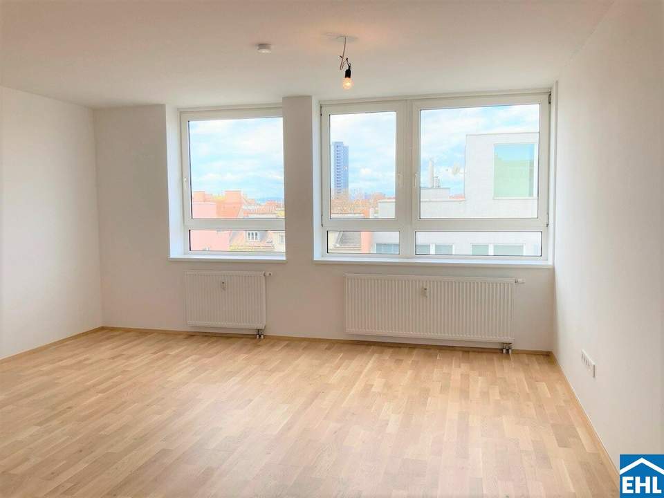 Top 2-Zimmer-Wohnung nahe dem Millennium Tower