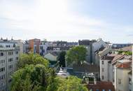 DG Wohnung gleich beim Reumannplatz – 2-Zimmerwohnung mit großer Küche mit Essplatz und ruhiger Hofterrasse!