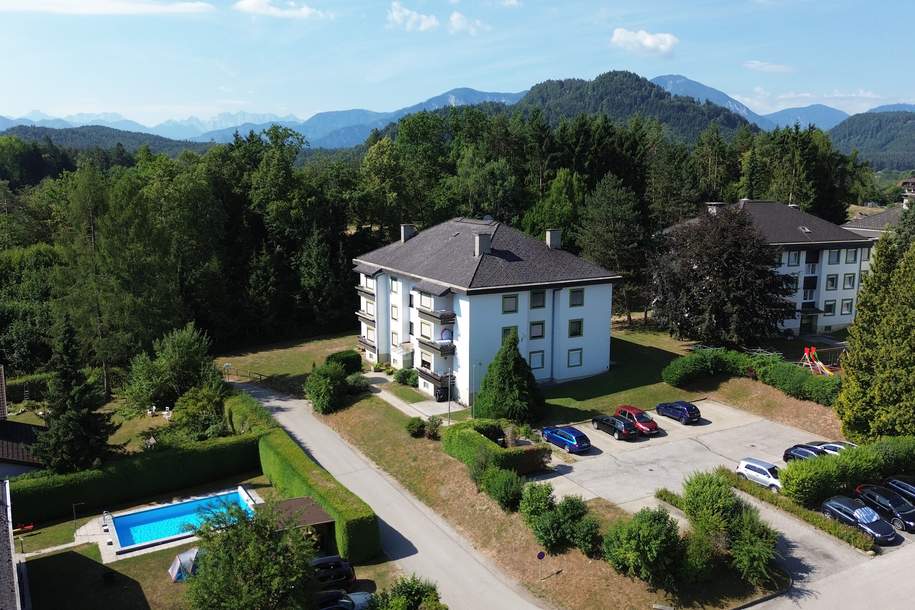 Gepflegte & helle 2-Zimmer-Wohnung mit Fernsicht am Höhenweg 1 in St. Kanzian am Klopeiner See, Wohnung-kauf, 169.000,€, 9122 Völkermarkt