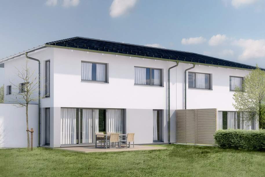 FERTIGSTELLUNG 2026 - naturnahes Wohnen im SIEDLUNGSGEBIET in OFTERING - großzügige Gartenflächen ab 342 m² - 10 Einheiten verfügbar - (Förderung möglich), Haus-kauf, 417.808,€, 4064 Linz-Land