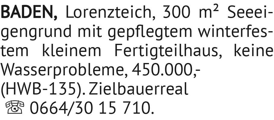 300 m² Seeigengrund mit gepflegtem winterfestem kleinem Fertigteilhaus, keine Wasserprobleme, 4