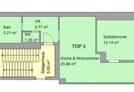 Ab Februar verfügbar: 2-Zimmer-Wohnung mit ausgezeichneter Lage von Völkermarkt