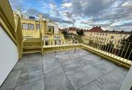 Dachterrassenwohnung mit Möglichkeit für Whirlpool! 3-Zimmer! U1 Kagraner Platz!