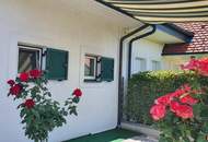 Seehaus auf Pachtgrund am privaten Neudörfler Badesee