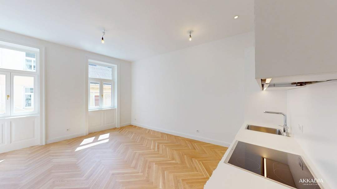 Lichtdurchflutete 2-Zimmer-Wohnung mit Balkon