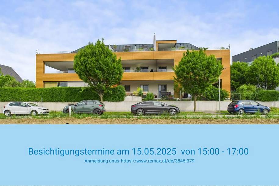 Penthouse in Toplage in Urfahr Besichtigungstermine am 15.05.2025 zwischen 15:00 und 17:00, Wohnung-kauf, 599.000,€, 4020 Linz(Stadt)