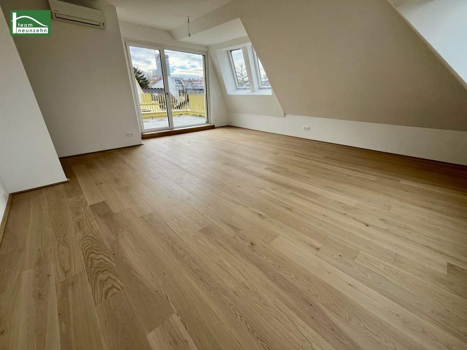 Grün und doch so nah! Modernes, hochwertiges und optisch beeindruckendes Wohnen bei der U1 Kagraner Platz mit Nähe zur Alten Donau - SOMMER AKTION - KÜCHE INKLUSIVE! - JETZT ZUSCHLAGEN