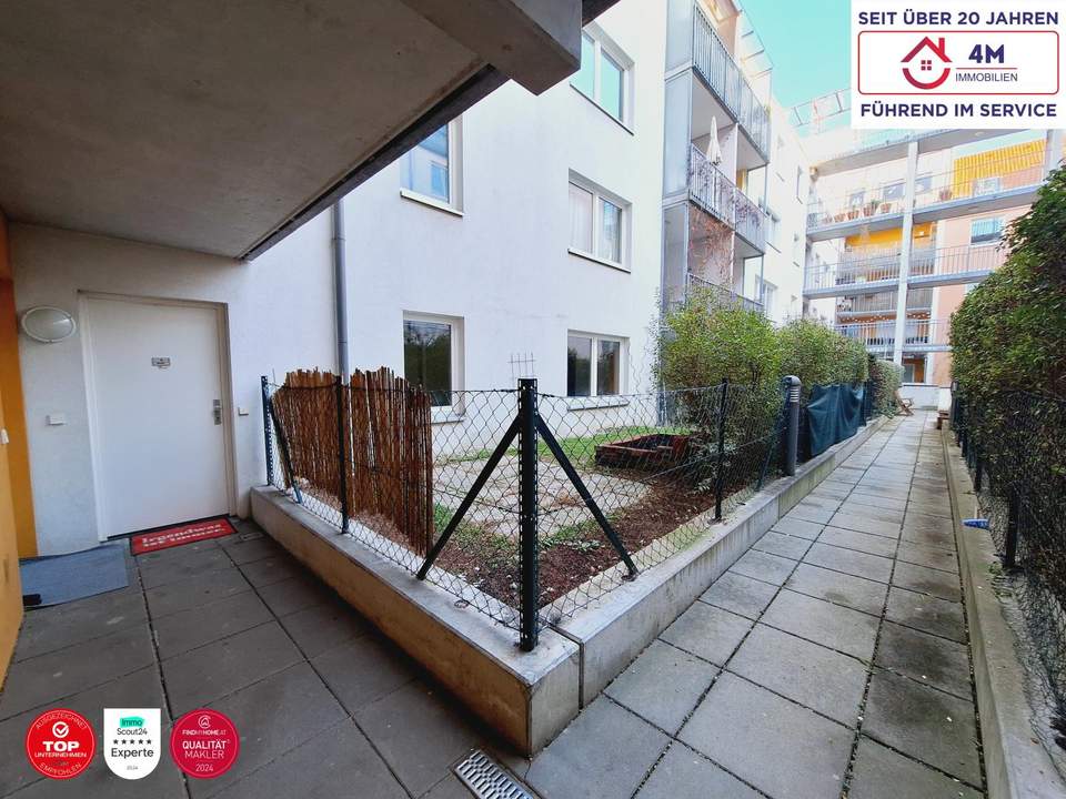 Gartenliebhaber aufgepasst!!! - Stylische 2-Zimmer-Wohnung mit 40m2 Garten