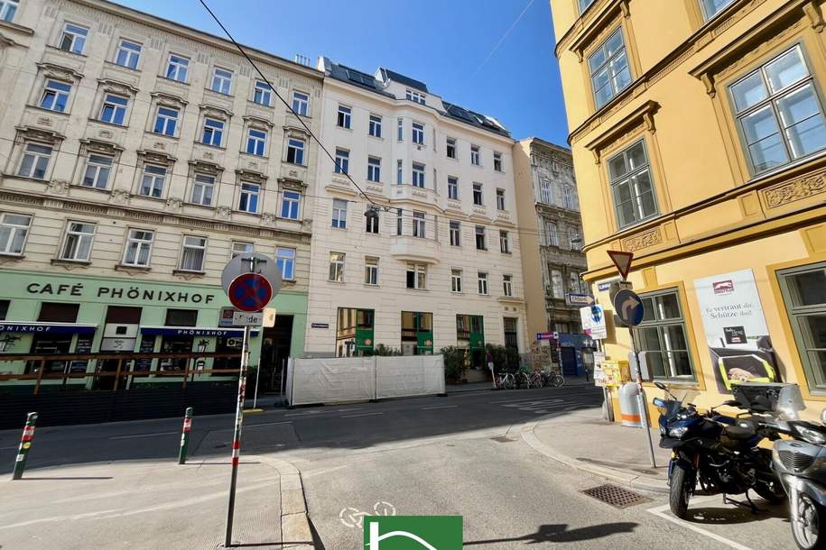 HOFRUHELAGE AN DER ECKE NEUBAUGASSE! SCHÖNES ALTBAUHAUS! GEBRAUCHTE WOHNUNG! SEHR ZENTRAL! Für Eigennutzer aber auch Anleger., Wohnung-kauf, 297.000,€, 1070 Wien 7., Neubau