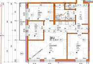 Erstbezug mit 101m² WFL + 2 Balkone 18m², 31m² Wohnküche & Zi-16m²+13m²+9m², 60m² PKW-Stellplatz