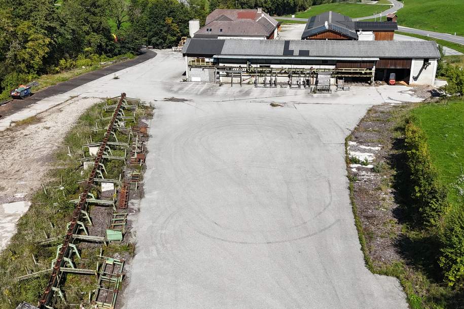 13.000 m² große Freifläche und 1 Lagerhalle mit ca. 240 m² im Urltal zu MIETEN, Gewerbeobjekt-miete, 8.196,00,€, 3352 Amstetten