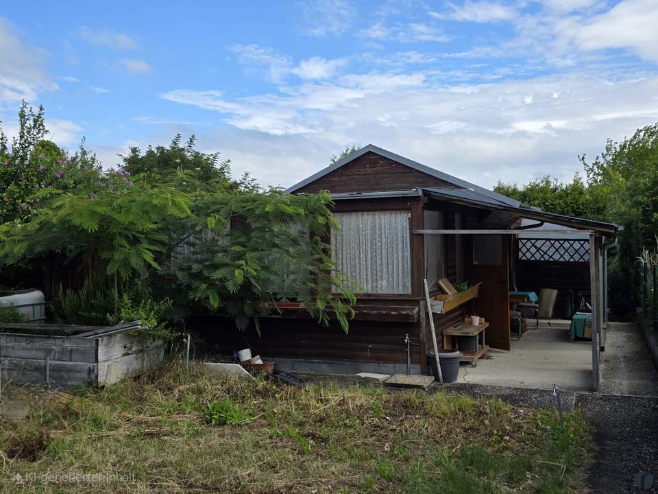 Entzückendes Knusperhäuschen zwischen Weinberg und Wienerneustädterkanal