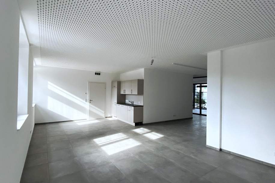 Dorf Leben - Attraktives 64 m² Geschäftslokal / Büro / Praxis + 14 m² Lager, Gewerbeobjekt-miete, 1.206,00,€, 4894 Vöcklabruck