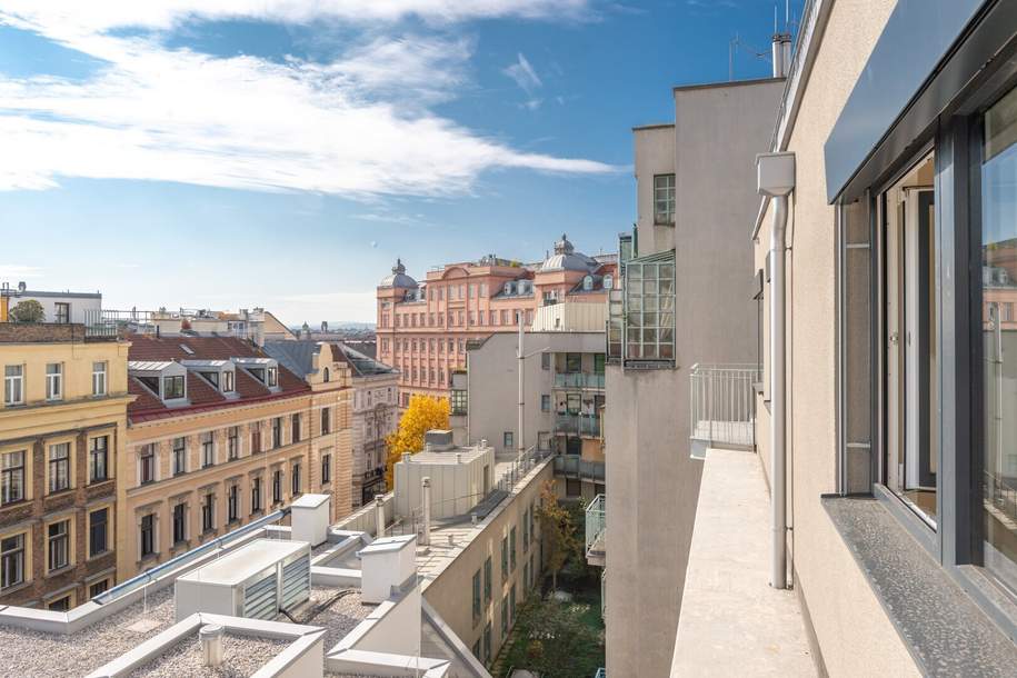 Six in the City: Premium 2-Zimmer Apartment mit Balkon!! BESTLAGE direkt beim Haus des Meeres, Wohnung-miete, 1.575,00,€, 1060 Wien 6., Mariahilf