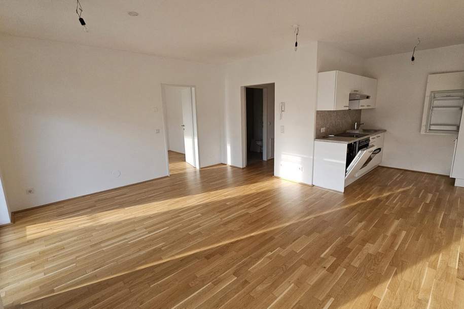 Kleine 2 Zimmerwohnung mit großem Westbalkon und Einbauküche!, Wohnung-miete, 681,60,€, 8020 Graz(Stadt)