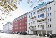 Große Terrasse im Innenhof, schön aufgeteilte 2-Zimmer Neubauwohnung