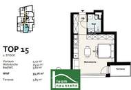 Sofort verfügbare Anlegerwohnung (Nettopreis) mit Erstbezugs-Neubau - Ruhelage des 21.Bezirks unweit des Bahnhof Floridsdorfs (U6)