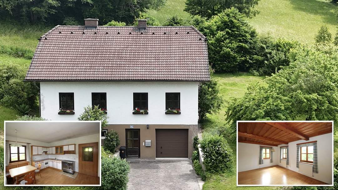 NATURIDYLL - Ruhiges Wohnen mit Urlaubsfeeling und attraktiven Möglichkeiten, Ihre Freizeit aktiv zu gestalten