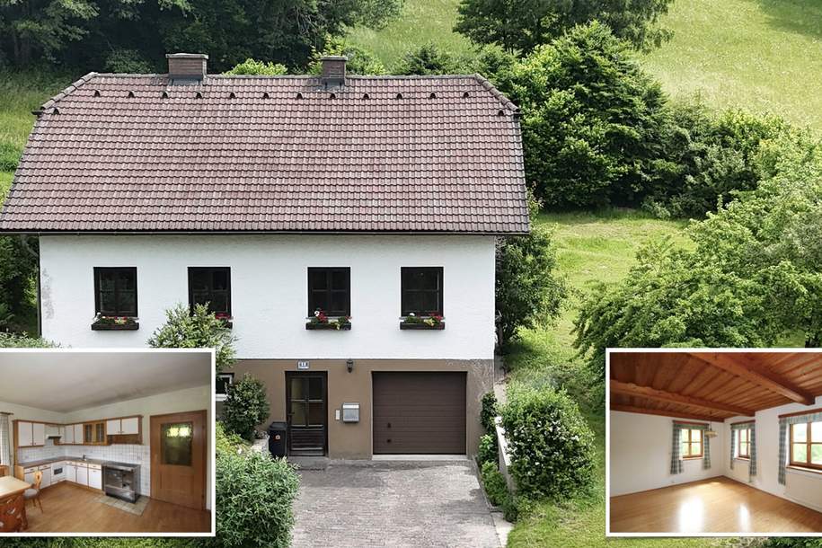 NATURIDYLL - Ruhiges Wohnen mit Urlaubsfeeling und attraktiven Möglichkeiten, Ihre Freizeit aktiv zu gestalten, Haus-kauf, 269.000,€, 4184 Rohrbach