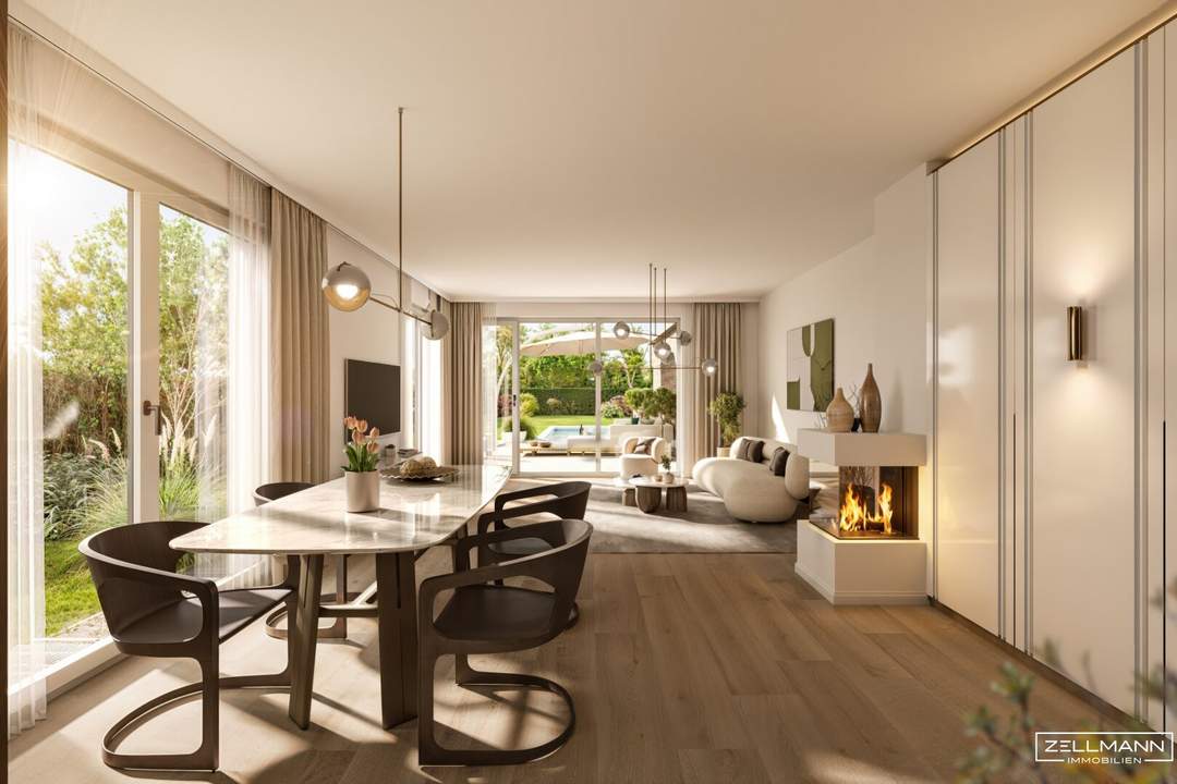 Bloom 23 – Exklusive Doppelhaushälfte mit Gartenidylle in Wien-Mauer | ZELLMANN IMMOBILIEN