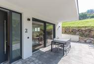 Exklusives Wohnerlebnis: Stilvolle Gartenwohnung mit Terrasse