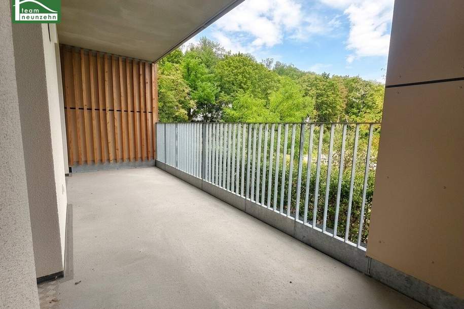 KÜHLUNG INKLUDIERT! Moderner 2-Zimmer-Erstbezug mit großer privater Außenfläche!, Wohnung-miete, 799,00,€, 3100 Sankt Pölten(Stadt)