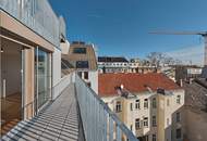 HOCH HINAUS >> 1. Dachgeschoss mit Terrasse >> klimatisierter 2-Zimmer Wohntraum mit Top Anbindung