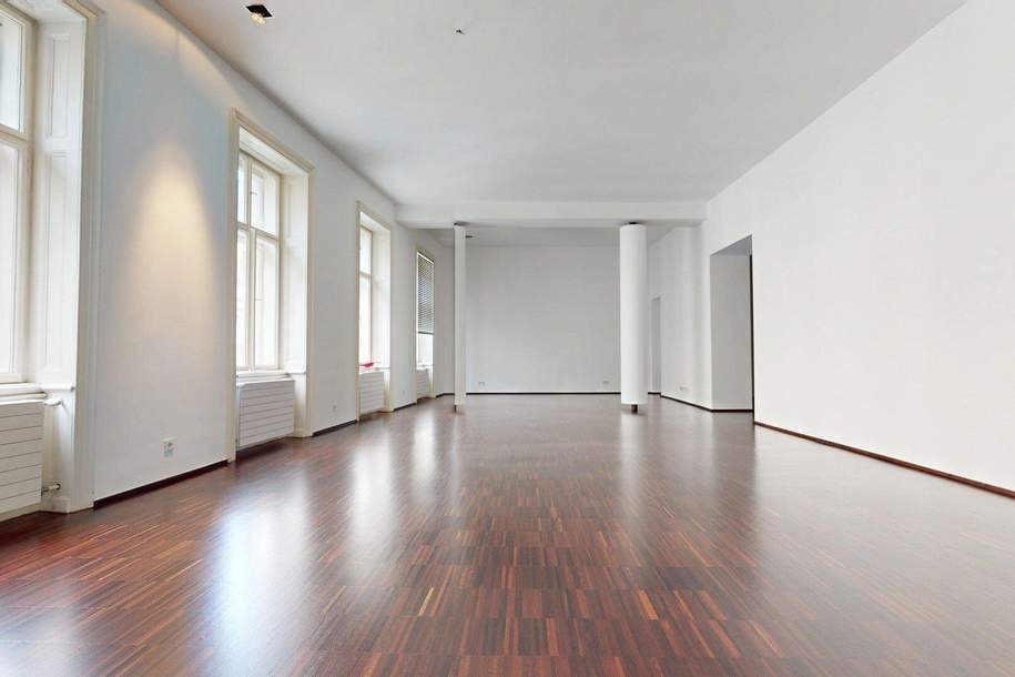 Schöne, großzügige Bürofläche im Herzen Wiens, Gewerbeobjekt-miete, 5.935,31,€, 1010 Wien 1., Innere Stadt