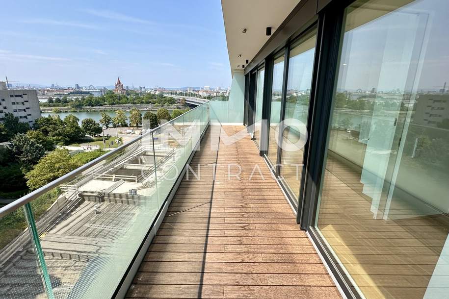Danubeview! U1 Donauseinl - Direkt am Wasser - Elevate your lifestyle! Free of commission, Wohnung-miete, 1.620,00,€, 1220 Wien 22., Donaustadt