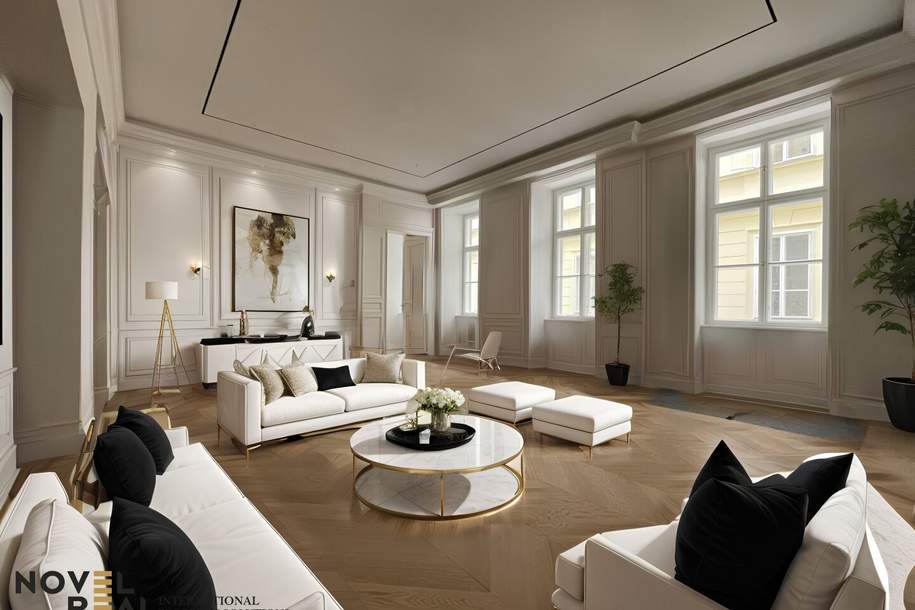 Historischer Charme trifft auf Moderne! Im Herzen von Wien!, Wohnung-kauf, 1.890.000,€, 1010 Wien 1., Innere Stadt